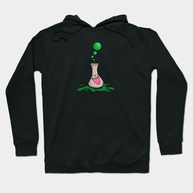 Funny Science lab cartoon Hoodie by M color studio